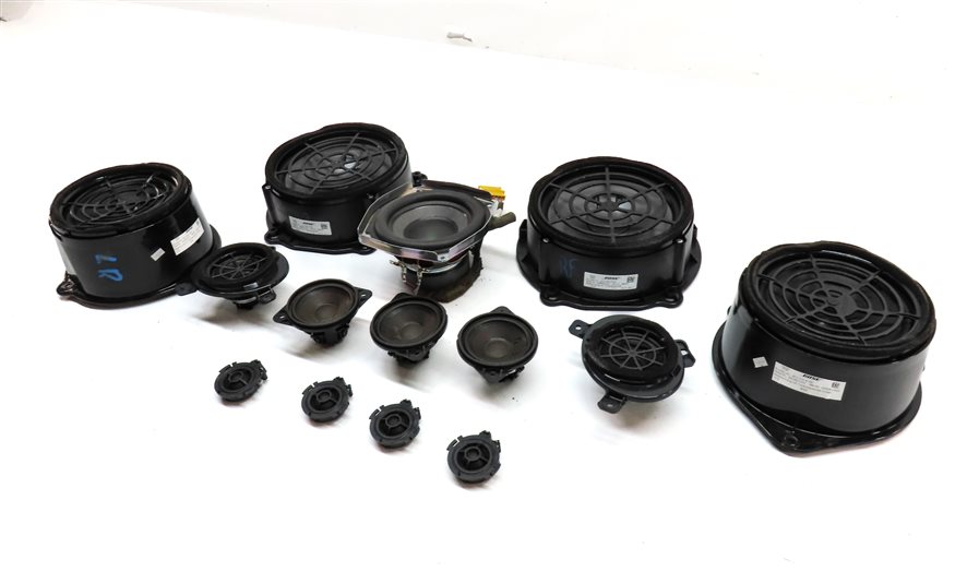 2011 AUDI Q7 (4L) RADIO STEREO BOSE AUDIO SOUND SYSTEM SPEAKER SET/14