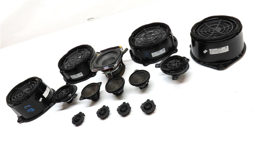 Thumbnail 2: 2011 AUDI Q7 (4L) RADIO STEREO BOSE AUDIO SOUND SYSTEM SPEAKER SET/14
