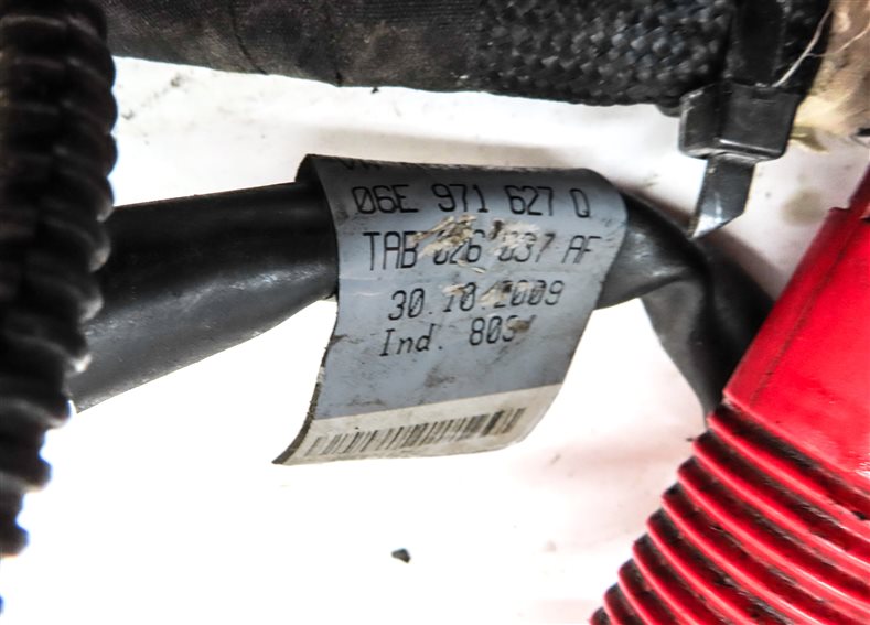 Thumbnail 11: 2011 AUDI Q7 (4L) 3.0L SUPER (CJWC) ENGINE MOTOR WIRE WIRING HARNESS LOOM