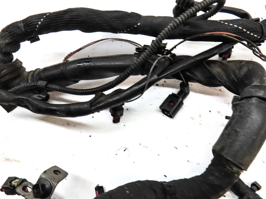 Thumbnail 6: 2011 AUDI Q7 (4L) 3.0L SUPER (CJWC) ENGINE MOTOR WIRE WIRING HARNESS LOOM