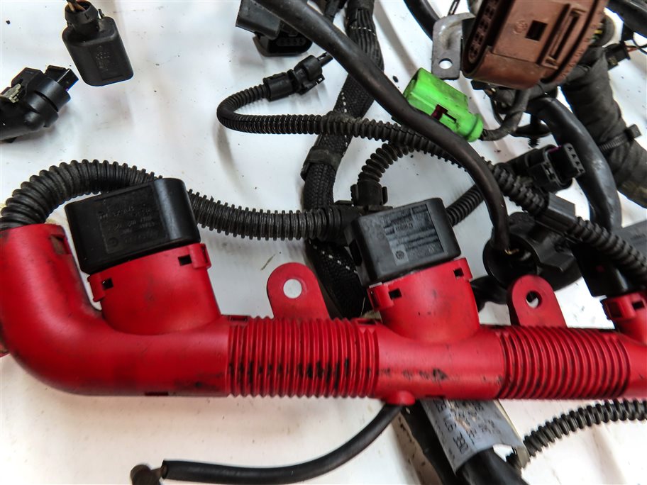 Thumbnail 7: 2011 AUDI Q7 (4L) 3.0L SUPER (CJWC) ENGINE MOTOR WIRE WIRING HARNESS LOOM