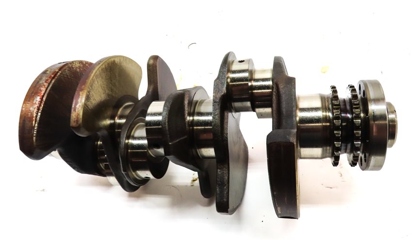 Thumbnail 7: 2011 AUDI Q7 (4L) 3.0L SUPER (CJWC) ENGINE MOTOR CRANK SHAFT CRANKSHAFT