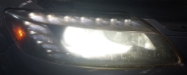 Thumbnail 2: 2010-2015 AUDI Q7 (4L) RIGHT PASSENGER XENON HID HEADLIGHT LIGHT LAMP (NON AFS)