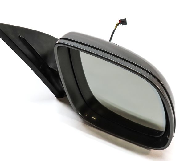 10-12 AUDI Q7 (4L) RIGHT PASSENGER P-FOLD AUTODIM MEMORY DOOR MIRROR (Gray)