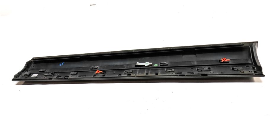 Thumbnail 5: 10-15 AUDI Q7 FRONT LEFT DRIVER LOWER DOOR TRIM MOULDING (w/out SLINE) (Gray)