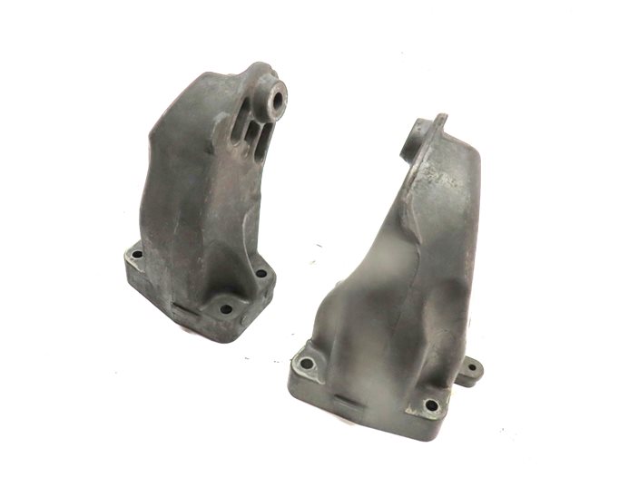 2012 MERCEDES E350 (W212) 3.0L DIESEL (OM642) ENGINE MOTOR MOUNT BRACKET SET/2