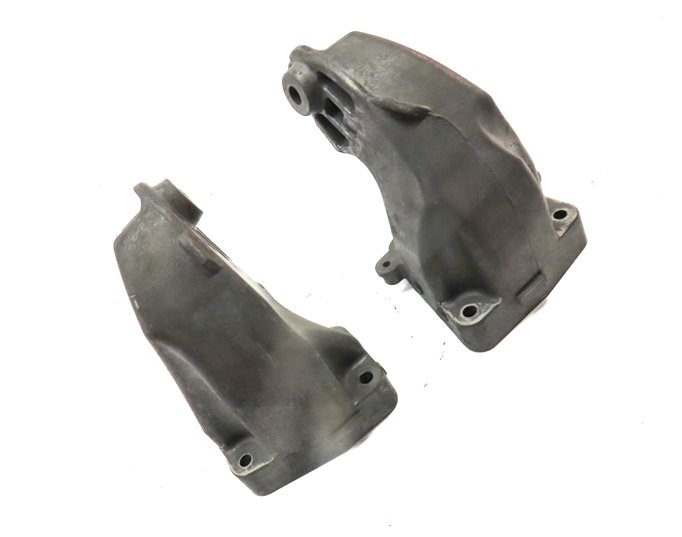 Thumbnail 3: 2012 MERCEDES E350 (W212) 3.0L DIESEL (OM642) ENGINE MOTOR MOUNT BRACKET SET/2