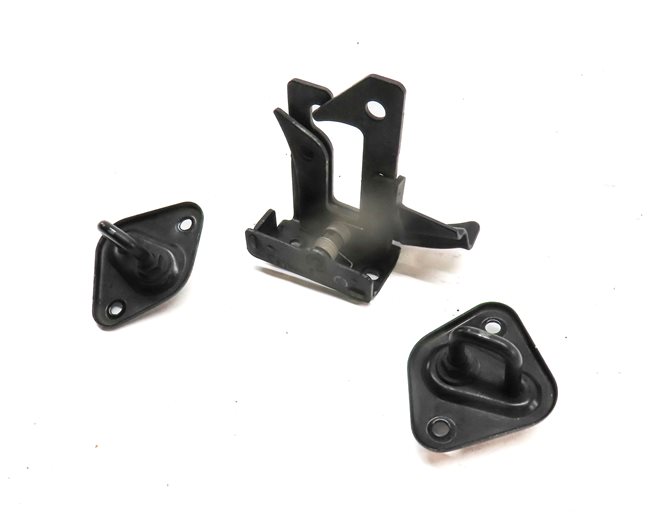 2012 MERCEDES E350 (W212) FRONT HOOD BONNET LID SAFETY HOOK CATCH LATCH SET/3