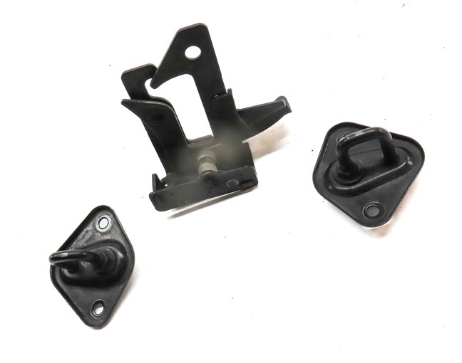 Thumbnail 2: 2012 MERCEDES E350 (W212) FRONT HOOD BONNET LID SAFETY HOOK CATCH LATCH SET/3