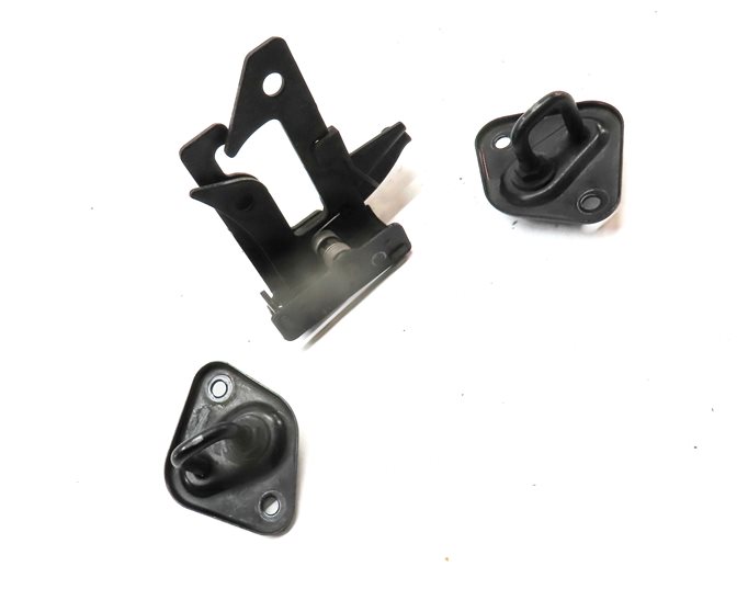 Thumbnail 3: 2012 MERCEDES E350 (W212) FRONT HOOD BONNET LID SAFETY HOOK CATCH LATCH SET/3