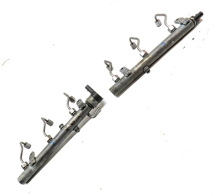 Thumbnail 3: 2012 MERCEDES E350 (W212) 3.0L DIESEL (OM642) ENGINE FUEL RAIL w/LINES SET/2