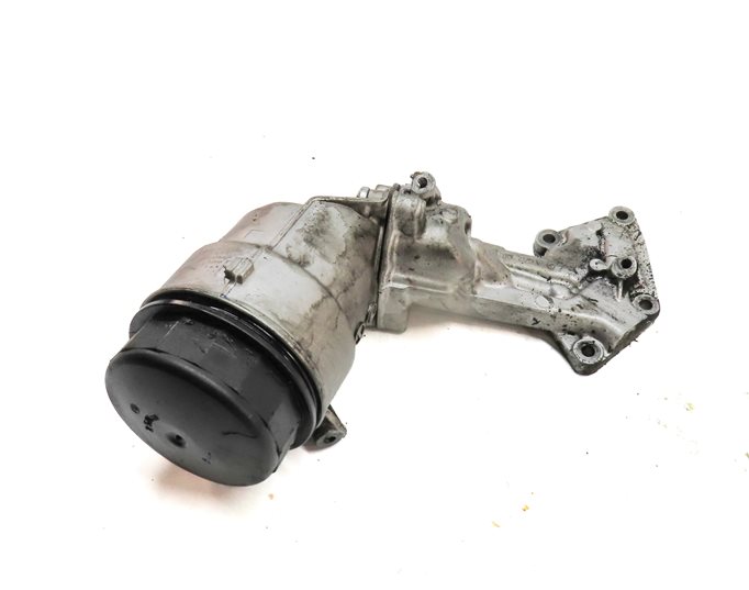 Thumbnail 2: 12 MERCEDES E350 W212 3.0L DIESEL (OM642) ENGINE MOTOR OIL FLUID FILTER HOUSING