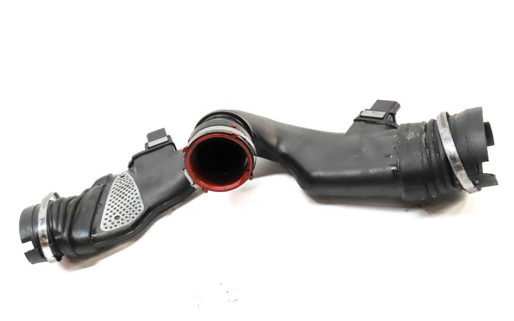 Thumbnail 2: 12 MERCEDES E350 (W212) 3.0L DIESEL (OM642) ENGINE AIR INTAKE PIPE w/MAF SENSORS