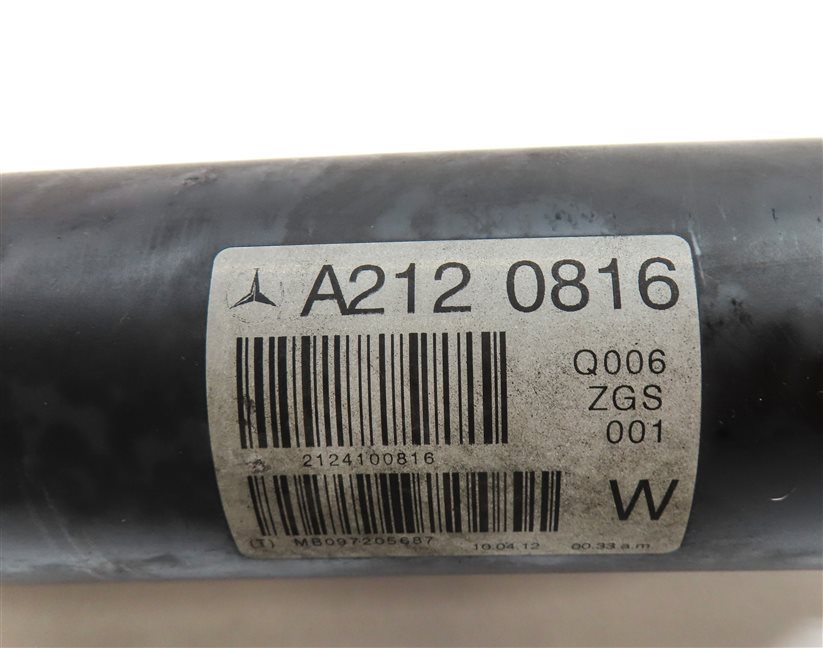 Thumbnail 6: 11-13 MERCEDES E350 (W212) DIESEL REAR DRIVESHAFT DRIVELINE DRIVE LINE SHAFT