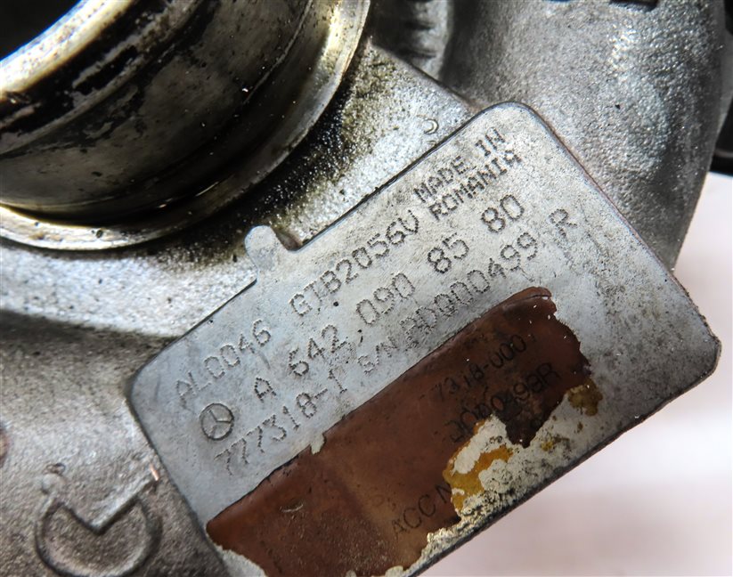Thumbnail 9: 09-13 MERCEDES E350 GL320 GL350 ML320 ML350 R320 R350 3.0L DIESEL TURBOCHARGER