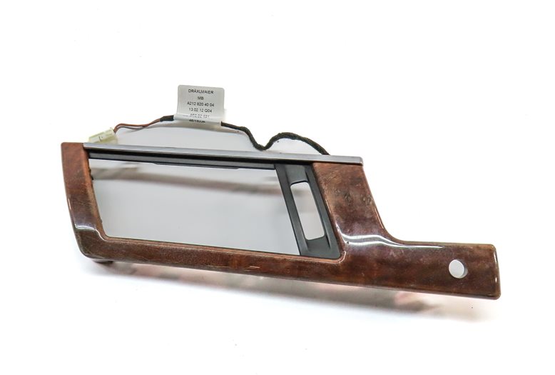 Thumbnail 7: 2012 MERCEDES E350 (W212) INTERIOR DASH DOOR CENTER CONSOLE TRIM SET/15 (Walnut)