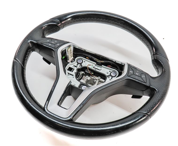 2012-2013 MERCEDES E350 E400 E550 E63 CLS550 DRIVER STEERING WHEEL w/ SWITCHES