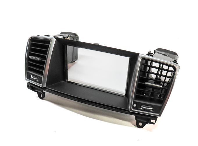 2013 MERCEDES GL350 (X166) FRONT CENTER DASH HEAT AIR AC DUAL VENT SCREEN TRIM