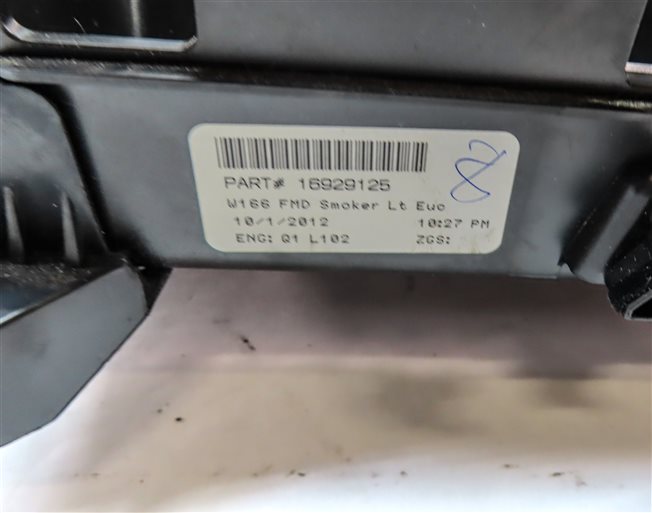 Thumbnail 8: 2013 MERCEDES GL350 (X166) FRONT CENTER CONSOLE CUPHOLDER ASHTRAY 12V SOCKET
