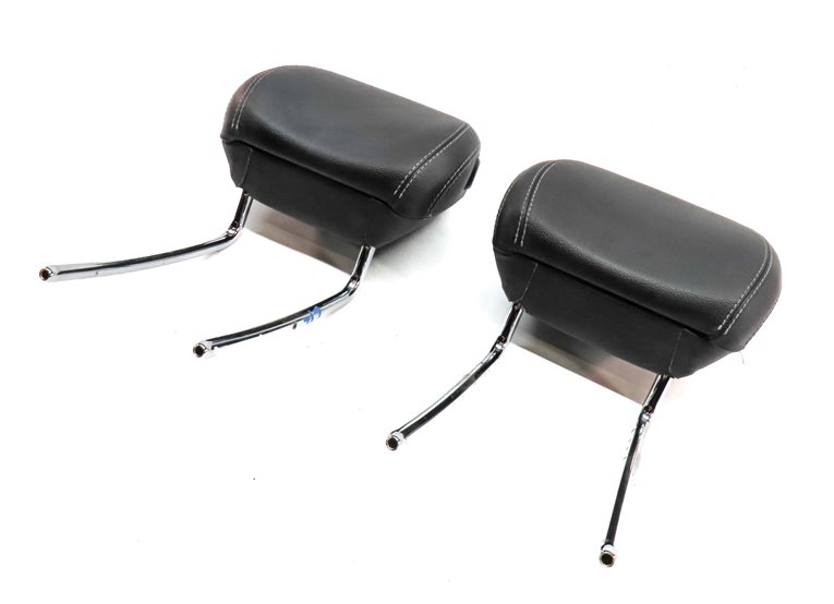 12-19 MERCEDES GL GLS ML X166 W166 FRONT LEFT & RIGHT HEADREST SET/2 (Black)