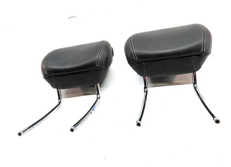 Thumbnail 2: 12-19 MERCEDES GL GLS ML X166 W166 FRONT LEFT & RIGHT HEADREST SET/2 (Black)