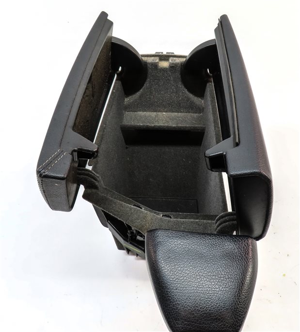 Thumbnail 8: 12-19 MERCEDES GL GLS ML W166 X166 CENTER CONSOLE STORAGE ARMREST & LID (Black)