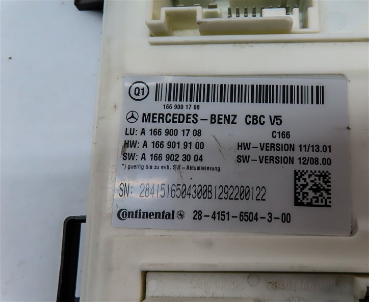 Thumbnail 5: 13 MERCEDES GL350 GL450 GL550 ML350 (W166 X166) FRONT SIGNAL ACQUISITION MODULE