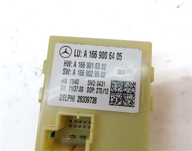 Thumbnail 5: 12-16 MERCEDES GL ML CLASS (W166 X166) REAR TRUNK LIFT LIFTGATE CONTROL MODULE