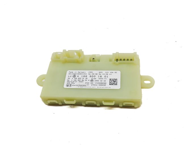 Thumbnail 2: 12-16 MERCEDES GL350 GL450 GL550 ML350 ML550 (W166 X166) KEYLESS GO MODULE