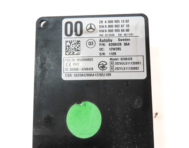 Thumbnail 5: 2013 MERCEDES GL350 (X166) FRONT DRIVER ASSIST COLLISION AVOIDANCE RADAR SENSOR