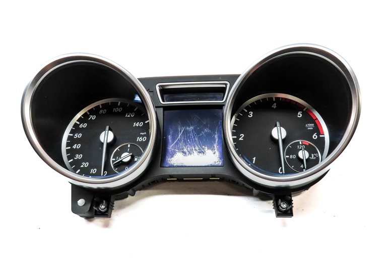 Thumbnail 3: 13 MERCEDES GL350 ML350 W166 X166 3.0L DIESEL SPEEDOMETER CLUSTER (MPH) (156k)