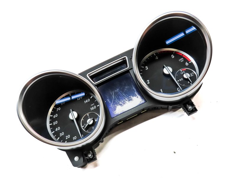Thumbnail 4: 13 MERCEDES GL350 ML350 W166 X166 3.0L DIESEL SPEEDOMETER CLUSTER (MPH) (156k)