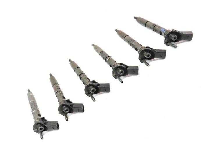 Thumbnail 3: 2012-2017 MERCEDES GL350 GLE350D GLS350D ML350 S350 DIESEL FUEL INJECTOR SET 6