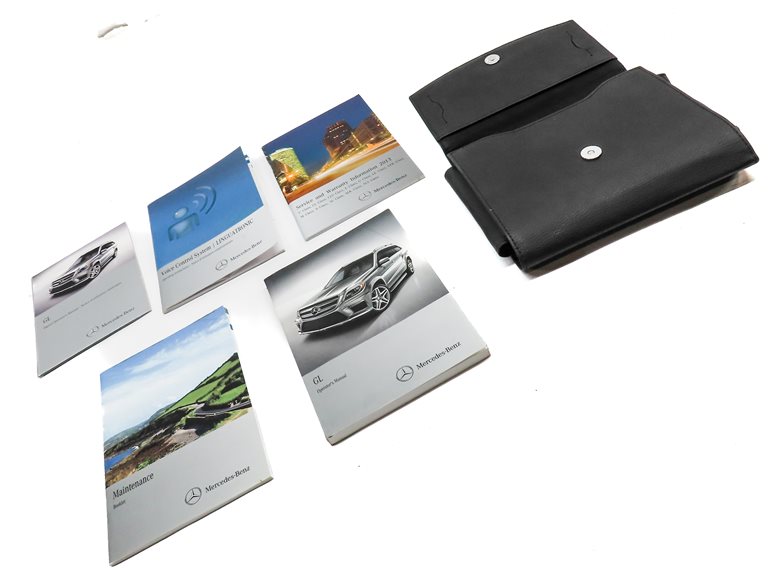 Thumbnail 2: 2013 MERCEDES GL350 (X166) 3.0L DIESEL (OM642) ENGINE OWNERS MANUAL SET w/ CASE