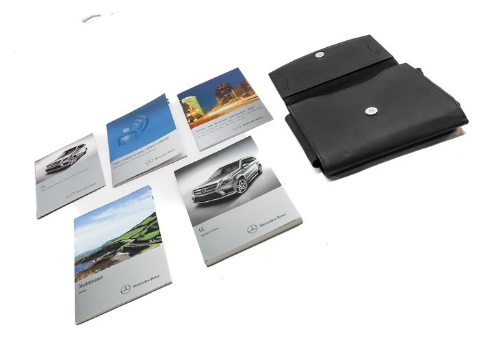 Thumbnail 3: 2013 MERCEDES GL350 (X166) 3.0L DIESEL (OM642) ENGINE OWNERS MANUAL SET w/ CASE