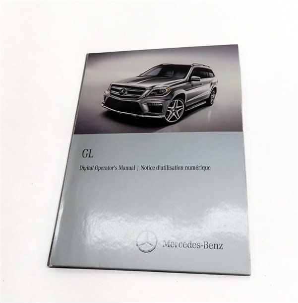 Thumbnail 4: 2013 MERCEDES GL350 (X166) 3.0L DIESEL (OM642) ENGINE OWNERS MANUAL SET w/ CASE