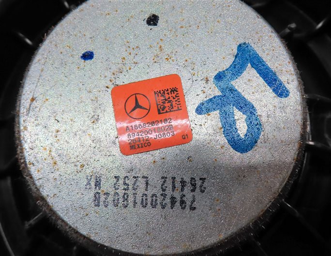 Thumbnail 12: 2013 MERCEDES GL350 (X166) STEREO LOGIC 7 AUDIO SOUND SYSTEM SPEAKER SET/14