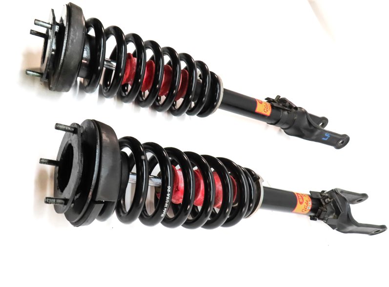 Thumbnail 6: 13 MERCEDES GL350 (X166) SM GLIDE RIDE FRONT/REAR SHOCK STRUT COIL SPRING SET/6