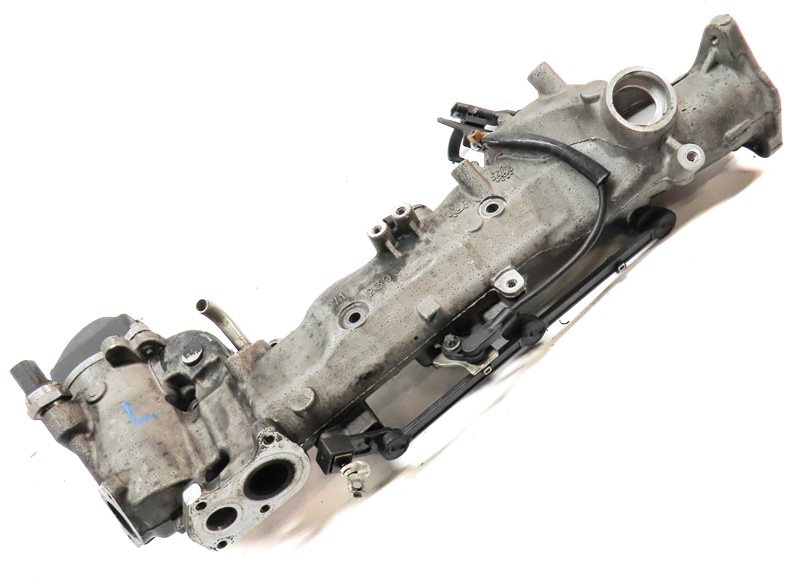 Thumbnail 3: 12-15 MERCEDES GL350 ML350 S350 (W166 X166 W221) DIESEL LEFT INTAKE MANIFOLD
