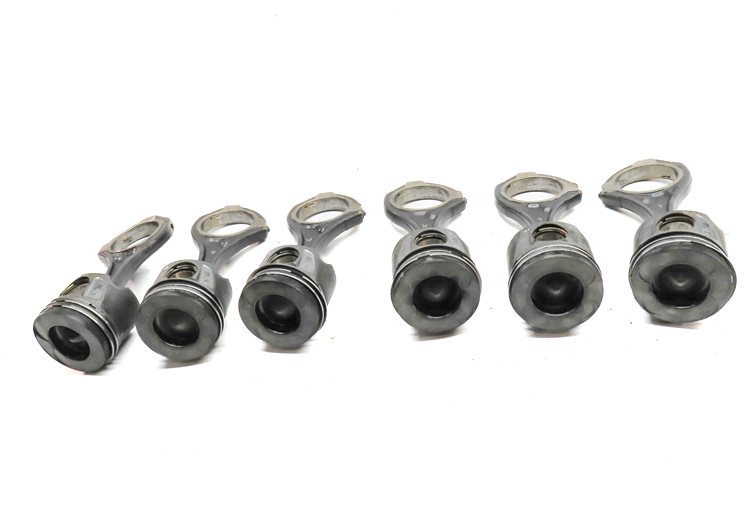 Thumbnail 2: 2013 MERCEDES GL350 (X166) 3.0L DIESEL (OM642) ENGINE MOTOR PISTON & ROD SET/6