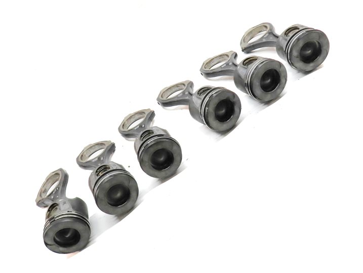 Thumbnail 3: 2013 MERCEDES GL350 (X166) 3.0L DIESEL (OM642) ENGINE MOTOR PISTON & ROD SET/6