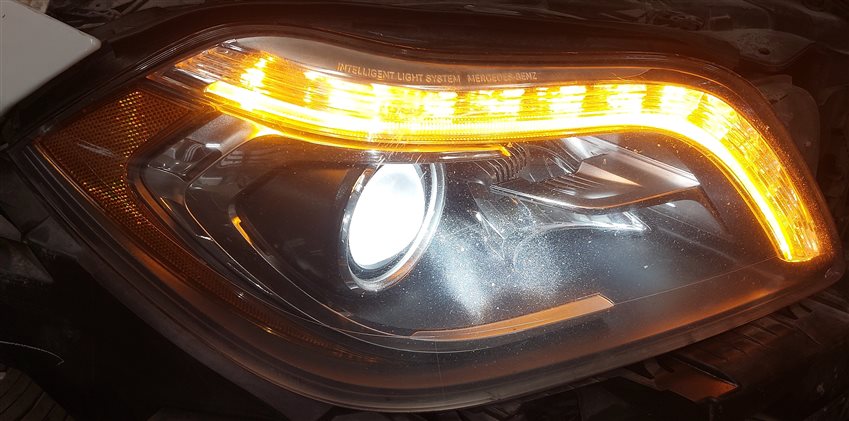 Thumbnail 2: 2013-2016 MERCEDES GL350 GL450 GL550 (X166) RIGHT XENON HID HEADLIGHT LIGHT LAMP