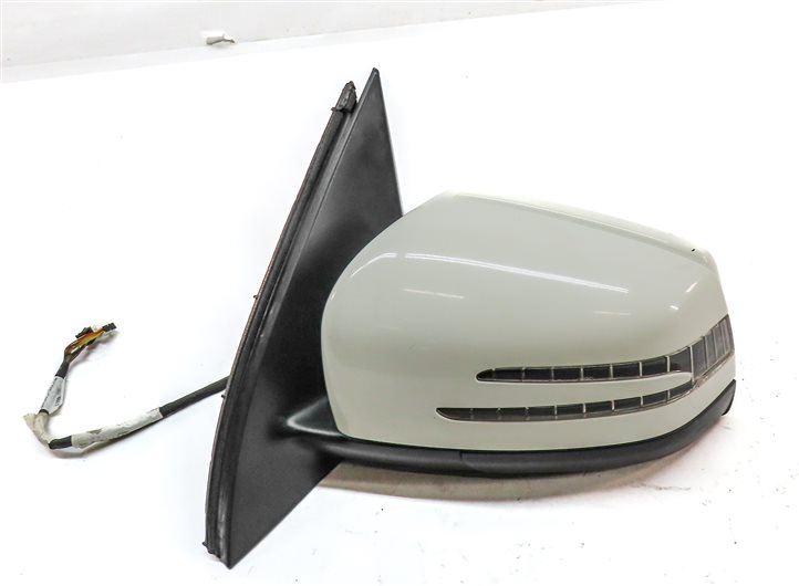 Thumbnail 8: 12-16 MERCEDES GL450 GL550 ML350 (W166 X166) LEFT BLIND SPOT MIRROR (White)