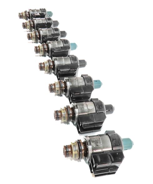 Thumbnail 3: 04-18 MERCEDES C CL E GL G ML S SLK 722.9 TRANSMISSION VALVE BODY SOLENOID SET-8