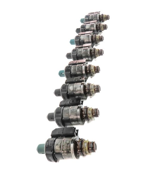 Thumbnail 4: 04-18 MERCEDES C CL E GL G ML S SLK 722.9 TRANSMISSION VALVE BODY SOLENOID SET-8