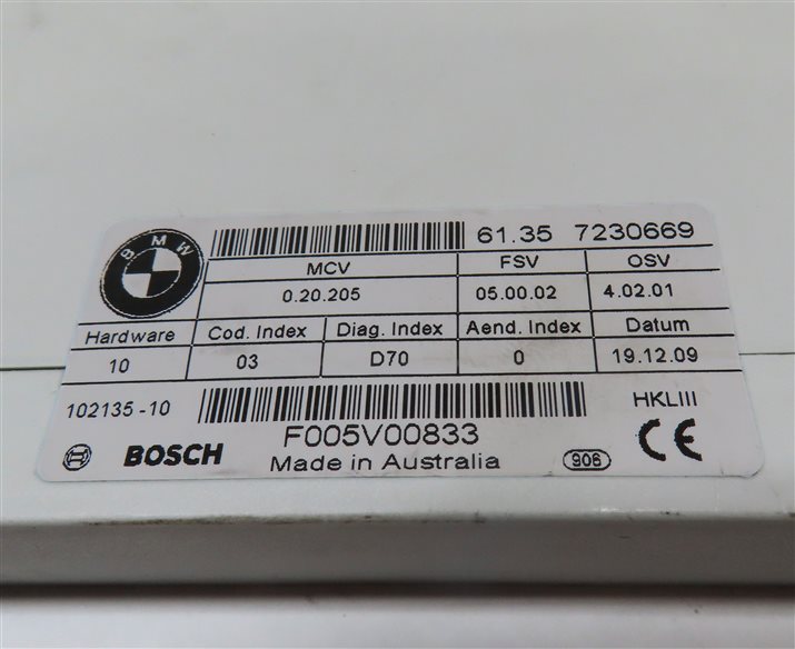 Thumbnail 6: 08-14 BMW X6 X6M (E71) REAR TRUNK LIFT HATCH GATE DOOR LIFTGATE CONTROL MODULE