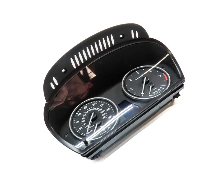 Thumbnail 4: 11-13 BMW X5 (E70) 3.0L M57 DIESEL SPEEDOMETER INSTRUMENT GAUGE CLUSTER (186k)