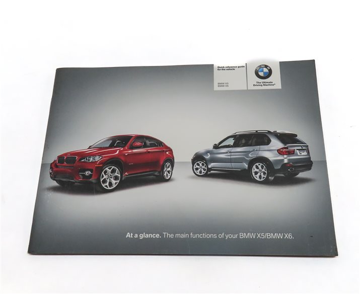 Thumbnail 5: 2010 BMW X5 (E70) 3.0L DIESEL (M57Y) ENGINE OWNER'S MANUAL BOOKLET SET 8 w/CASE