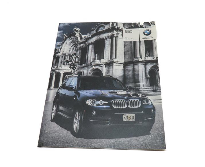 Thumbnail 9: 2010 BMW X5 (E70) 3.0L DIESEL (M57Y) ENGINE OWNER'S MANUAL BOOKLET SET 8 w/CASE