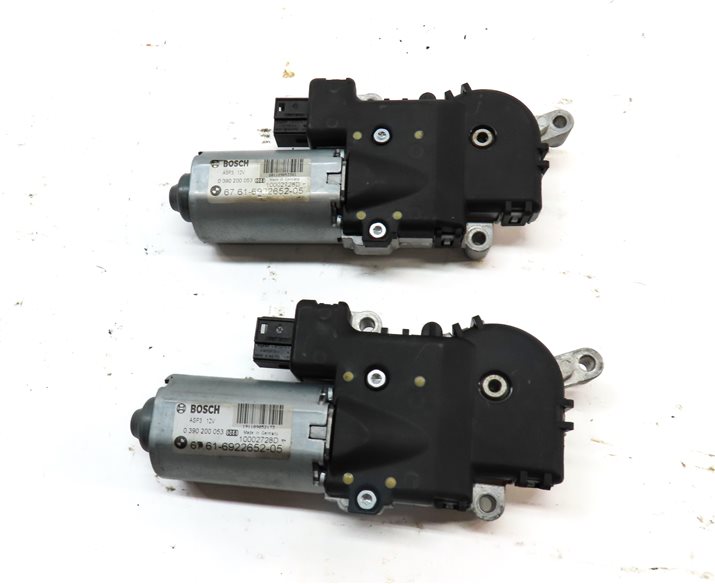Thumbnail 4: 04-13 BMW X5 E53 E70 04-11 X3 (F25) PANORAMIC GLASS SUNROOF SUN ROOF MOTOR SET 2